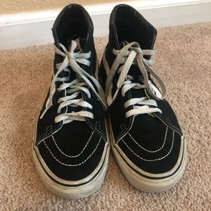 Women Vans old school skate shoes sneakers sz 8.5